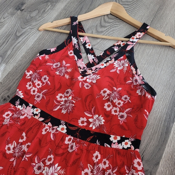 Loft 00p floral maxi dress - Picture 7 of 8